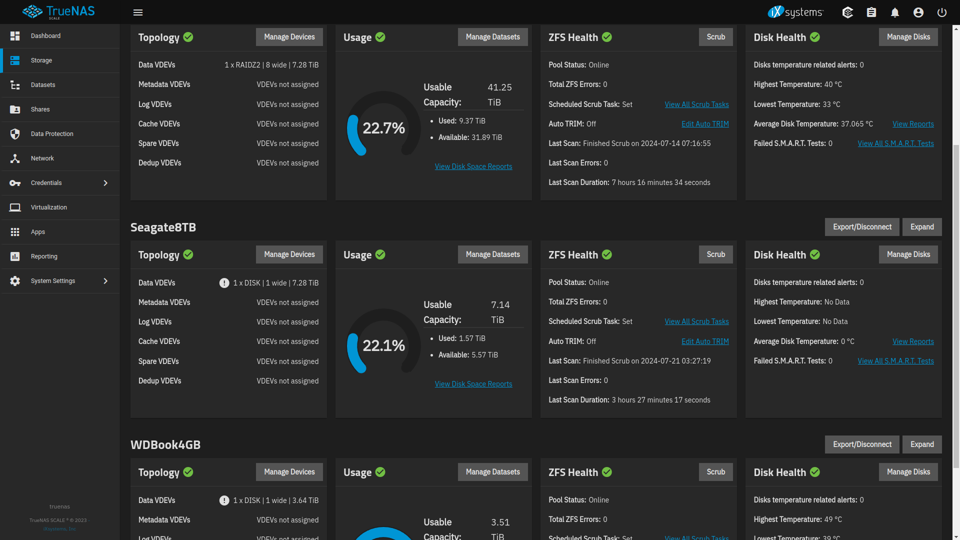 TrueNAS Storage